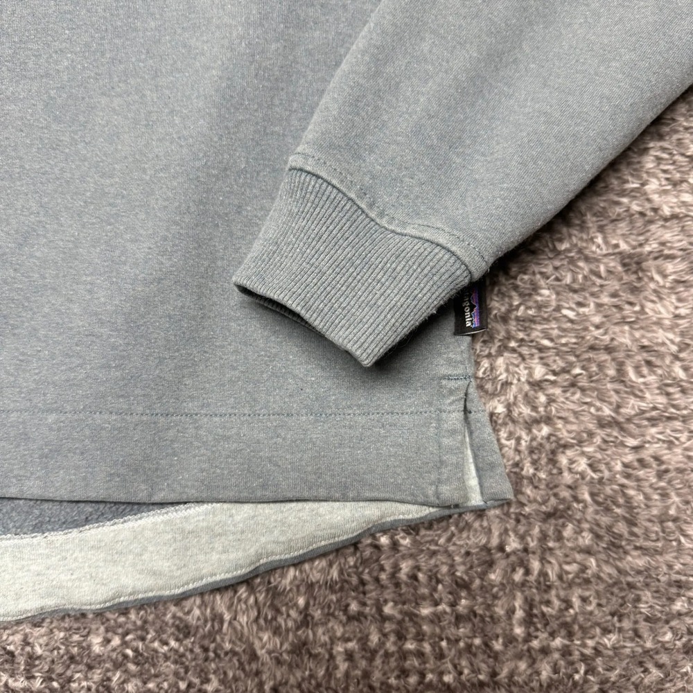 Patagonia Mens Uprisal Crew Sweatshirt L Gray Live Simply Camper Graphic - Picture 5 of 9